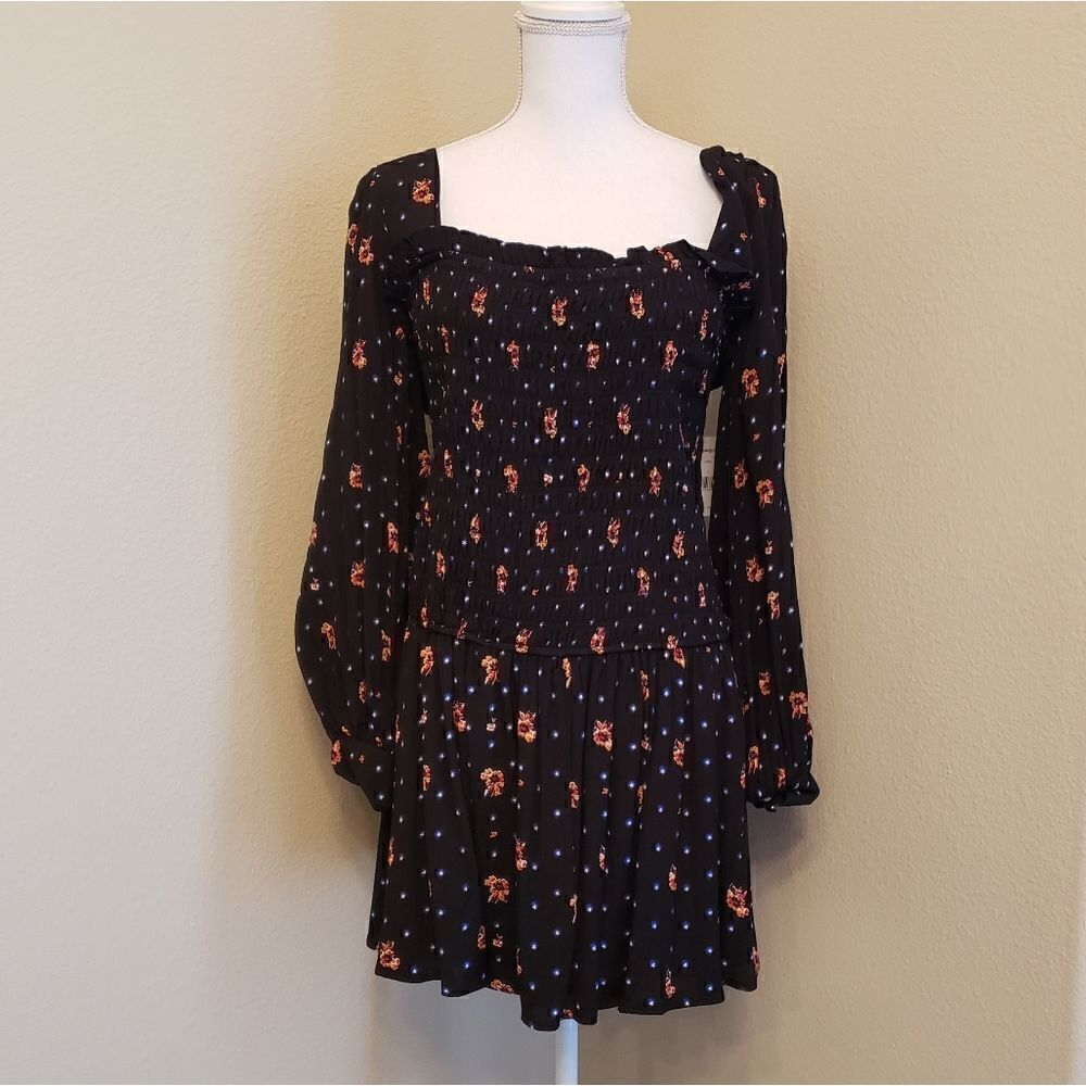 Free People Two Faces Printed Mini Dress - Picture 3 of 5